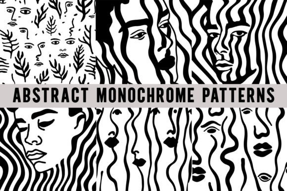 Download Abstract Monochrome Patterns - Monochrome patterns Collection