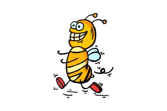 Download Cartoon Bee Clipart - Cartoon bee Collection