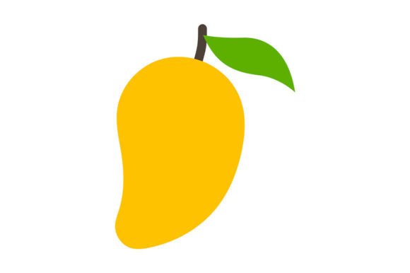 Download Mango Fruit Icon Vector Illustration - Mango Collection
