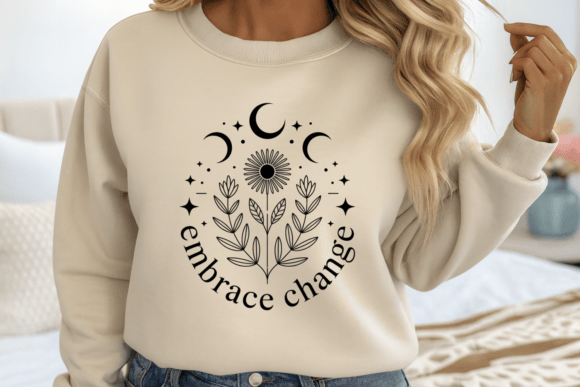 Download Embrace Change Inspirational Quote PNG - Premium Resources