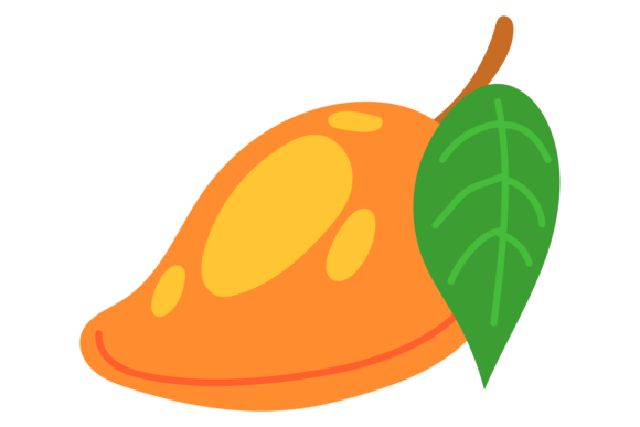 Download Mango Color Icon. Tropical Exotic Juicy - Mango Collection