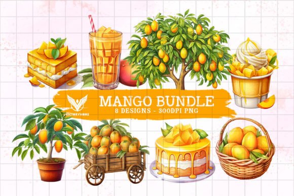Download Mango Bundle Sublimation Clipart - Mango Collection